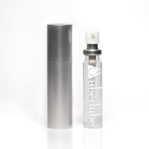 überlube Silver Good-to-Go Traveler Set y dos recambios de 15 ml